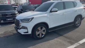 SsangYong Rexton белый - Клиент выбрал этот автомобиль