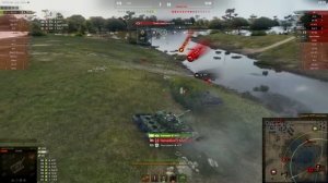 [Fermani wot] * Уникум на китайской бабахе bz 176 вынес 13 танков в бою оставшись 1 против 9 в бою