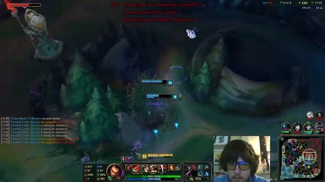 League of Legends Darius vs Shen Ranked Season 6 Patch 6.5