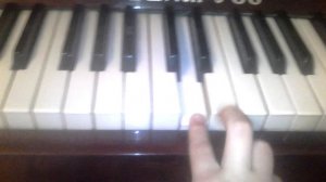 Учю играть на пианино ,Капитаны корибскиго моря'