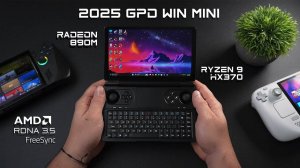 2025 GPD Win Mini RYZEN Ai 9 370 First Look, Incredible Performance!