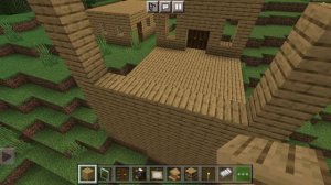 строю город в майнкрафте