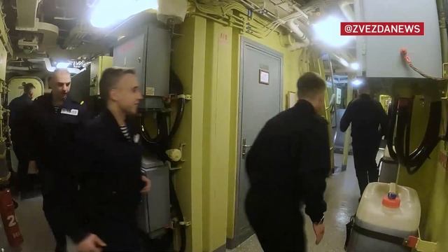 Экипаж «Адмирала Головко» отработал ракетные пуски в Баренцевом море.