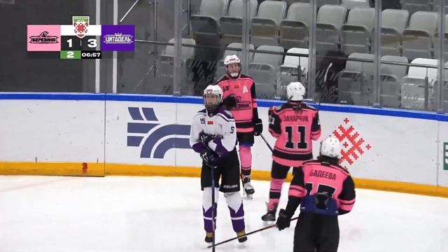 🔥Юлианна Косарева оформила покер! | Березина – Цитадель – 3:7 | 27.12.2023 | Женская лига