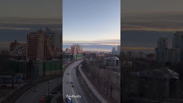 Видовая однокомнатная квартира