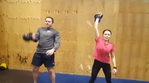 Взятие и толчок гири