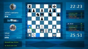 Chess Game Analysis: Irkyt - adiel caetano : 1-0 (By ChessFriends.com)