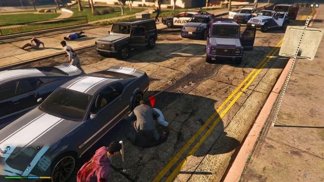 GTA 5 - Zombie Mod Turning Humans Into Zombie｜Michael Becomes A Zombie смотреть онлайн