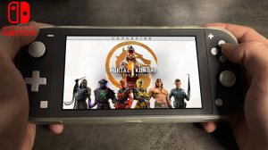 Mortal Kombat 1 Nintendo Switch Lite Gameplay