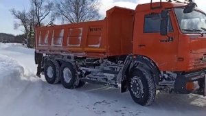 КамАЗ 45142 с отвалом