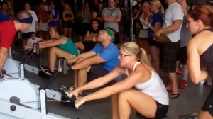 5 Rivers Crossfit- One Minute Max Calorie Row- Jen Davis