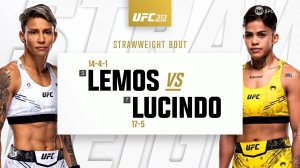 UFC 313: IASMIN LUSINDO vs AMANDA LEMOS /FULL FIGHT