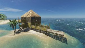 На необитаемом острове с сыном. Stranded Deep.