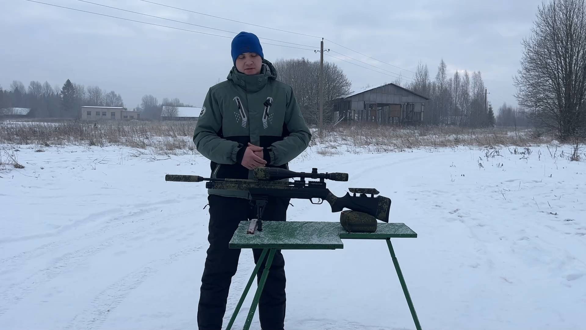 Kral Puncher Maxi 3 5.5 3 Джоуля. Обзор пневматической винтовки! смотреть онлайн