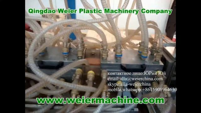 экструзионная линия для производства профилей из ДПК в основе ПВХгранулы смотреть онлайн