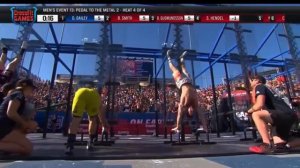 2015 CrossFit Games - Matt Fraser VS Ben Smith - Pedal to the Metal 1 and 2 (CrossFit Games 2015)