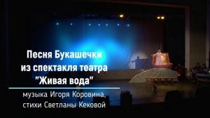 Песня Букашечки из спектакля театра "Живая вода" (музыка Игоря Коровина, стихи Светланы Кековой)