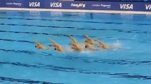 Синхронное плавание   Россия  Олимпийская программа 2012