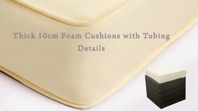 Luxo 'Euro' 9 Piece PE Wicker Outdoor Setting by Deluxe Products - Mixed Coffee Bean смотреть онлайн