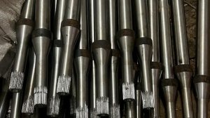 Основной Вал Для Гранулятора DR 150 inHome Валы Под Шлицевую И Под Увеличенные Ролики 110 мм 160 мм