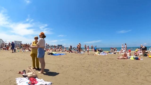 12.06.2021. Анапа. Обзор пляжей. смотреть онлайн