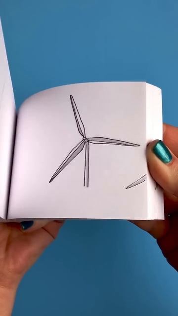 Wind Energy flipbook #shorts #cleanenergy смотреть онлайн