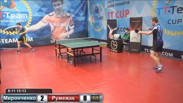 Миронченко - Румежак. 14 апреля 2016 TT Cup смотреть онлайн