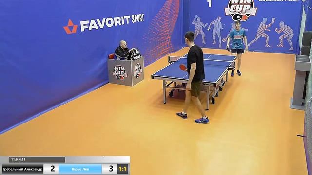 Гребельный Александр 1-3 Кузьо Лев Турнир Восток 4 WIN CUP 28.12.2019 смотреть онлайн