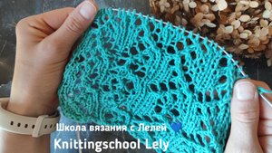 ВЕСЕННИЙ УЗОР СПИЦАМИ🥰🥰🥰