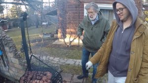 Друзья и родственники у нас дома.