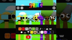 ALL Sprunki 3D Mod 🍹🍸🍷 NORMAL PHASE #funny #sprunki #animation #memes #incredibox