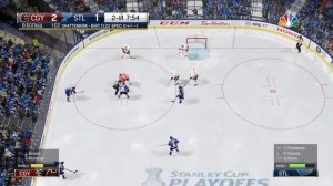 NHL17 GM Сент Луис 10 1/8 с Калгари 1 игра