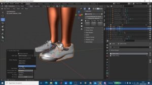 Data transfering in blender