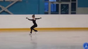 Маргарита Качанова - 11 лет "Хрустальная дорожка", фигурное катание дети