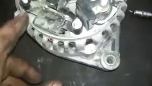 Замена щеток на снятом генераторе Прамо 120А. Приора, Калина, Гранта, десятка, ваз, 2110