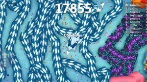 😱Snake io 🐍 Ortheus snake skin 🐍 high score delicious snake gameplay||  Ds worms