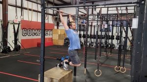 Toes to Bar Progression on Box