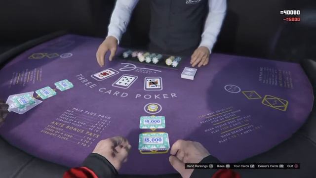 Gta Online 3 card poker смотреть онлайн