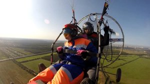 Видео: прекрасный полет на паралете с ProstoLeti.ru в Санкт-Петербурге