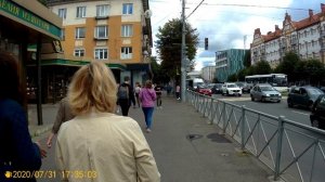 Городские хроники в центре из прошлых лет