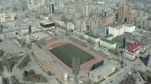 Новосибирск с высоты. Апрель 2020. Сибирь