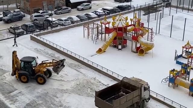 УБОРКА И ВЫВОЗ СНЕГА. смотреть онлайн