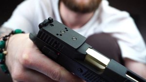 Страйкбольный пистолет KJW CZ P-09 OR (6 мм, GBB, Gas) Видео Обзор