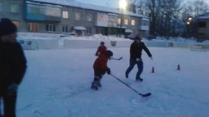 Родниковский хоккей.