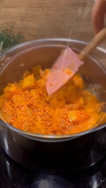 ВЕЛЮТЭ ИЗ ТЫКВЫ С ФУНДУКОМ #рецепт #еда #вкусно #рецепты #суп #кулинария #тыква #обед #готовка