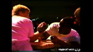 Brzenk vs Goodridge - 1989 North American Armwrestling Championships