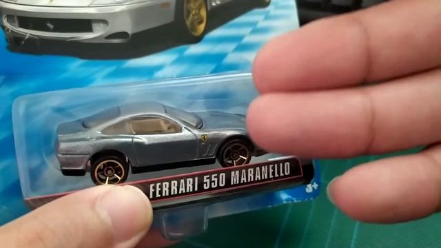 109_Diecast Ferrari 550 Maranello by Hot Wheels смотреть онлайн