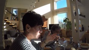 Друзья и родственники у нас дома.