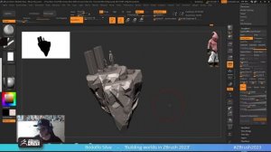 Building Worlds in ZBrush 2023 – Rodolfo Silva