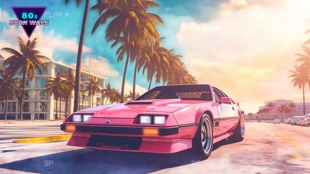 80s Synthwave Chillwave Music - Cyberpunk Electro Arcade Mix